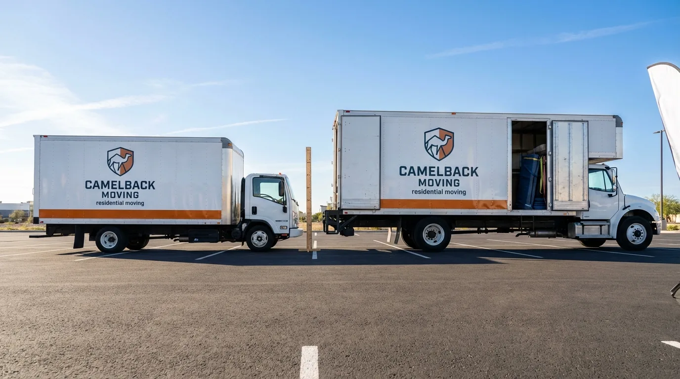 Moving truck size capacity guide in Wahoo